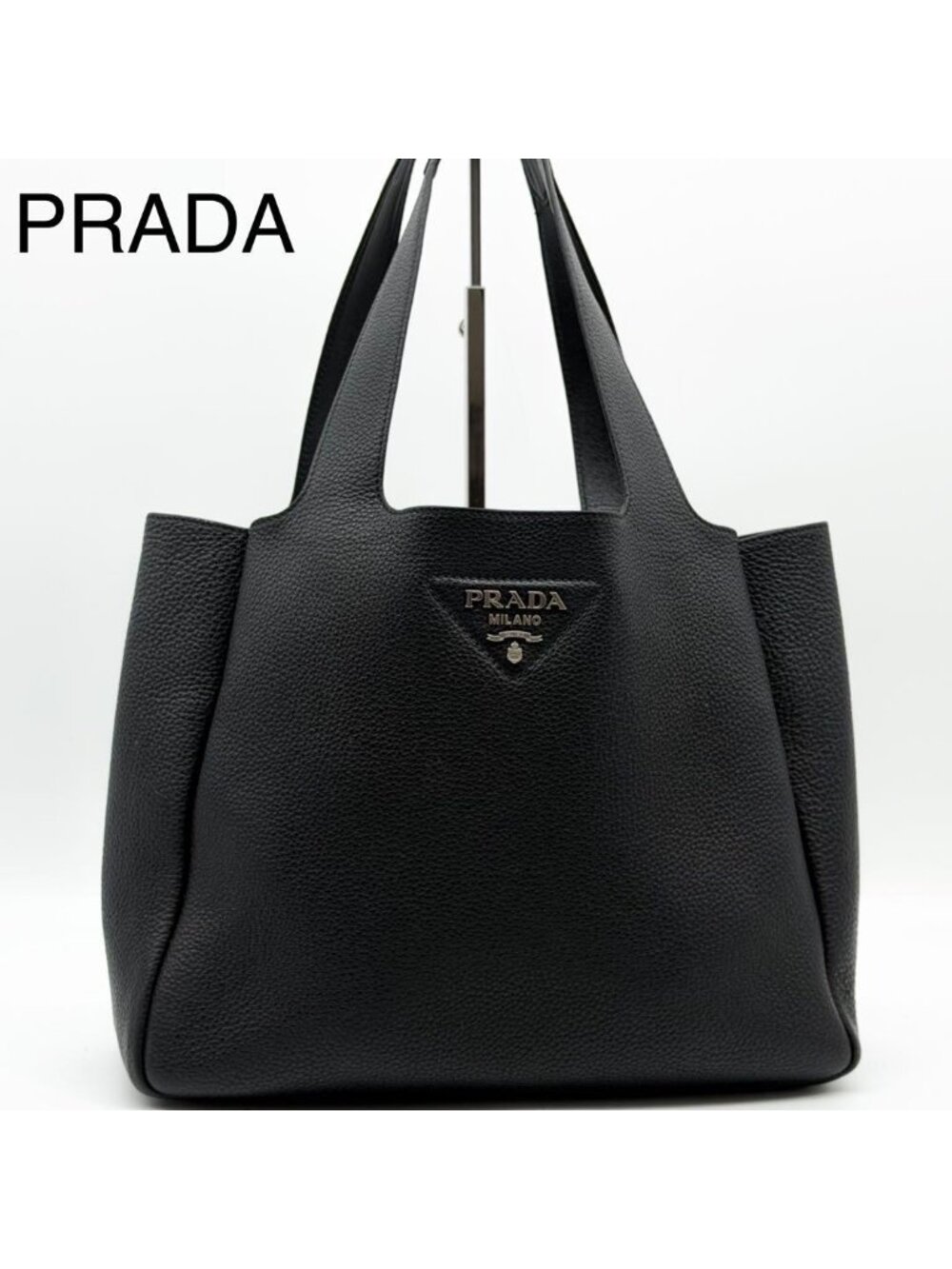 Prada Liaison Handbag Vitello Daino Medium Leather Swift